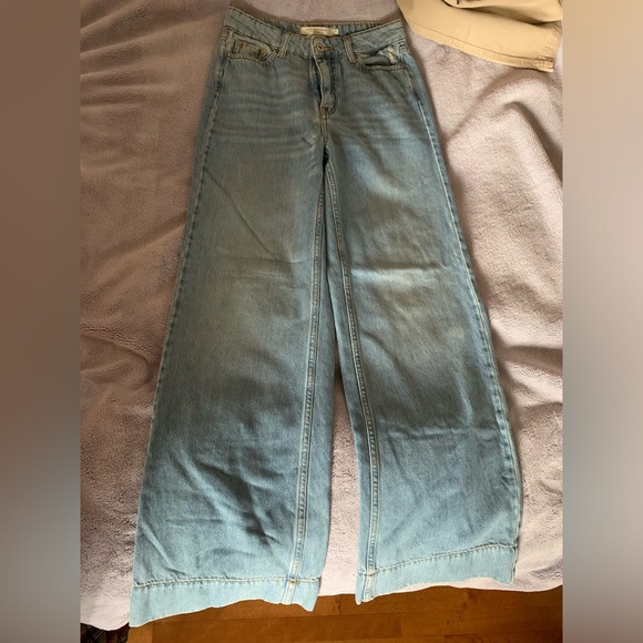 Wide leg jeans - simons (contemporaine) - size 26 - Picture 1 of 1